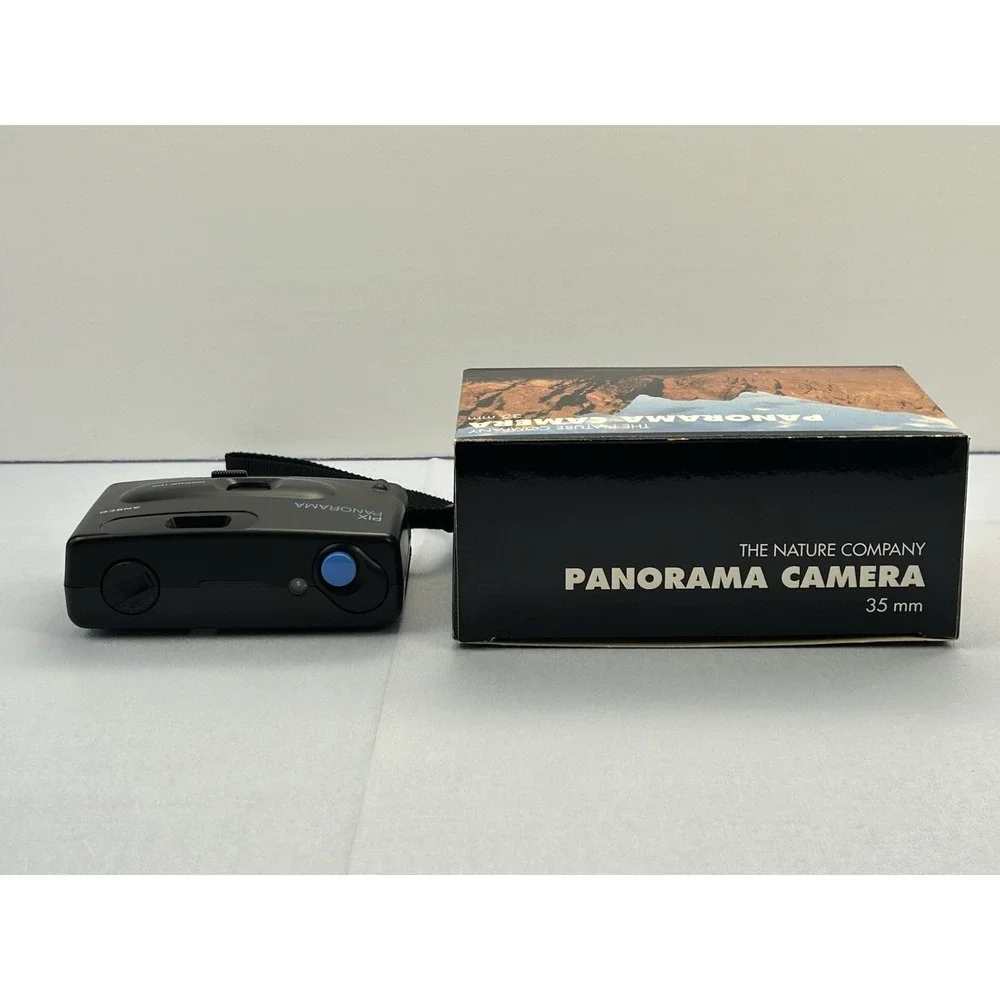 The Nature Company 35mm Point & Shoot Camera Ansco Pix Panorama NOS Box VTG